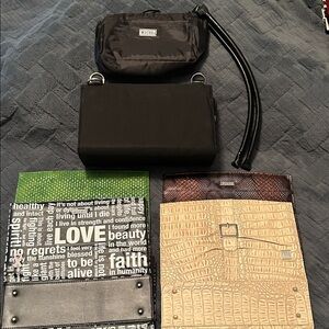 Bundle of medium Miche base bag, strap and four shells.